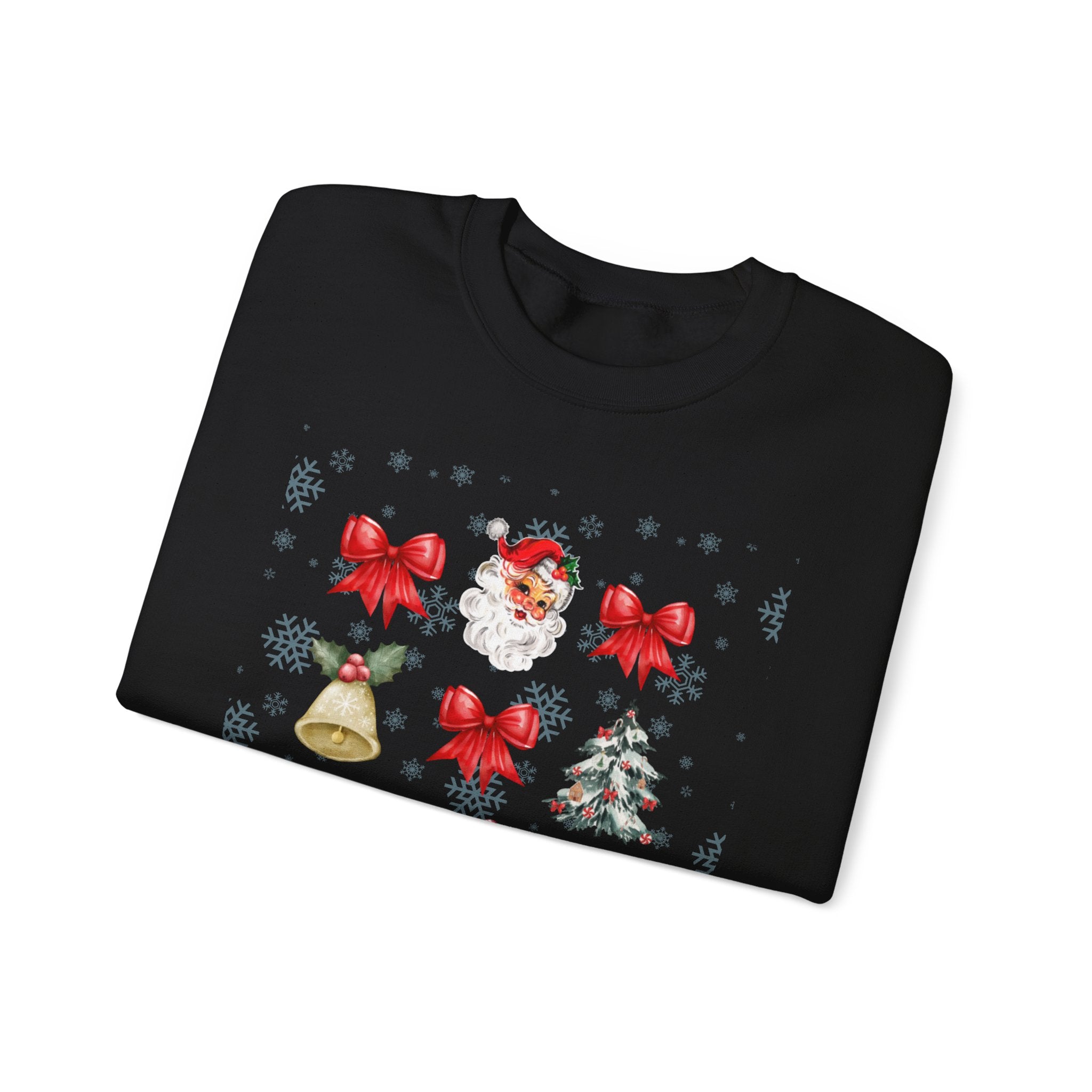 "Christmas Bows" Unisex Heavy Blend Crewneck Sweatshirt