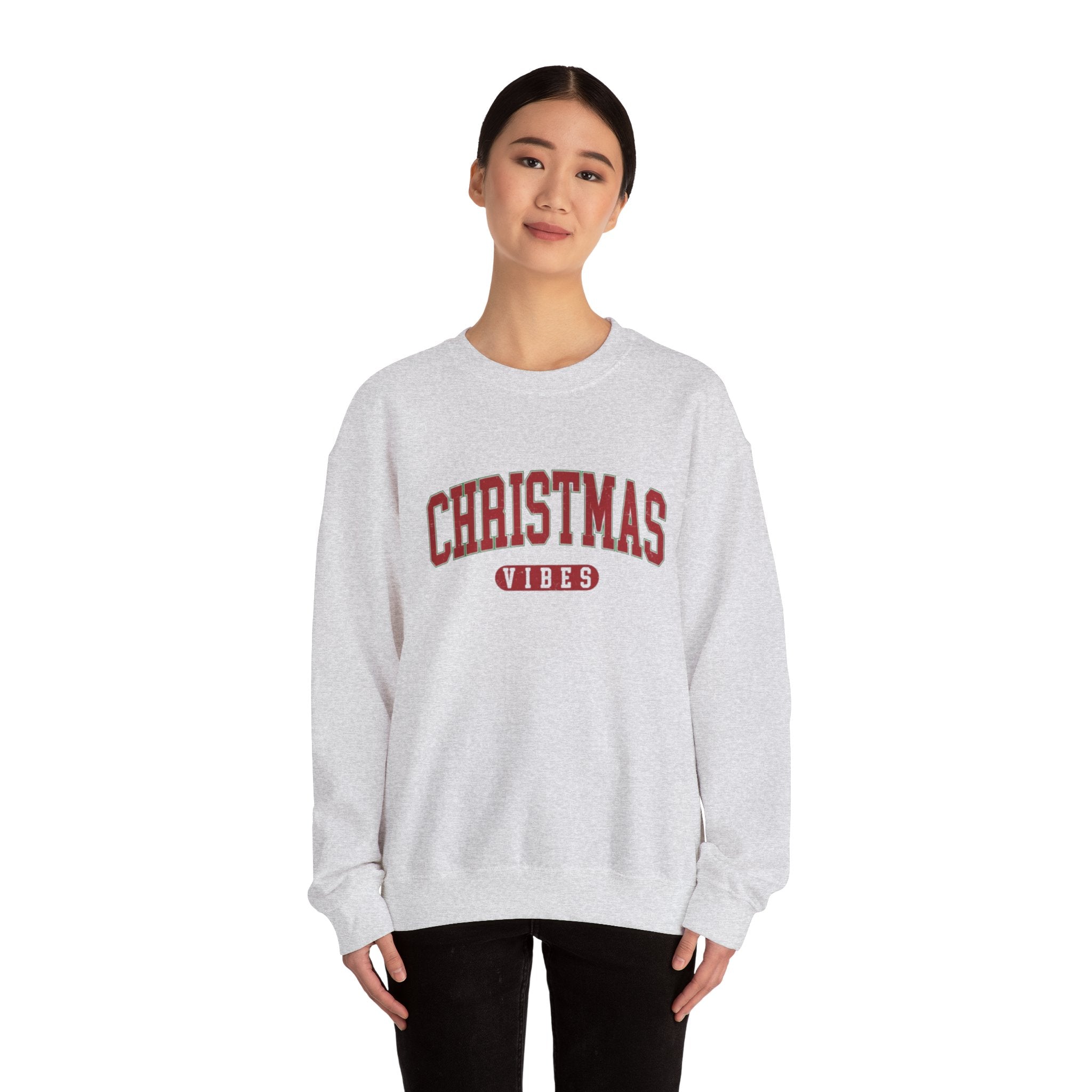 "Christmas Vibes" Unisex Heavy Blend Crewneck Sweatshirt