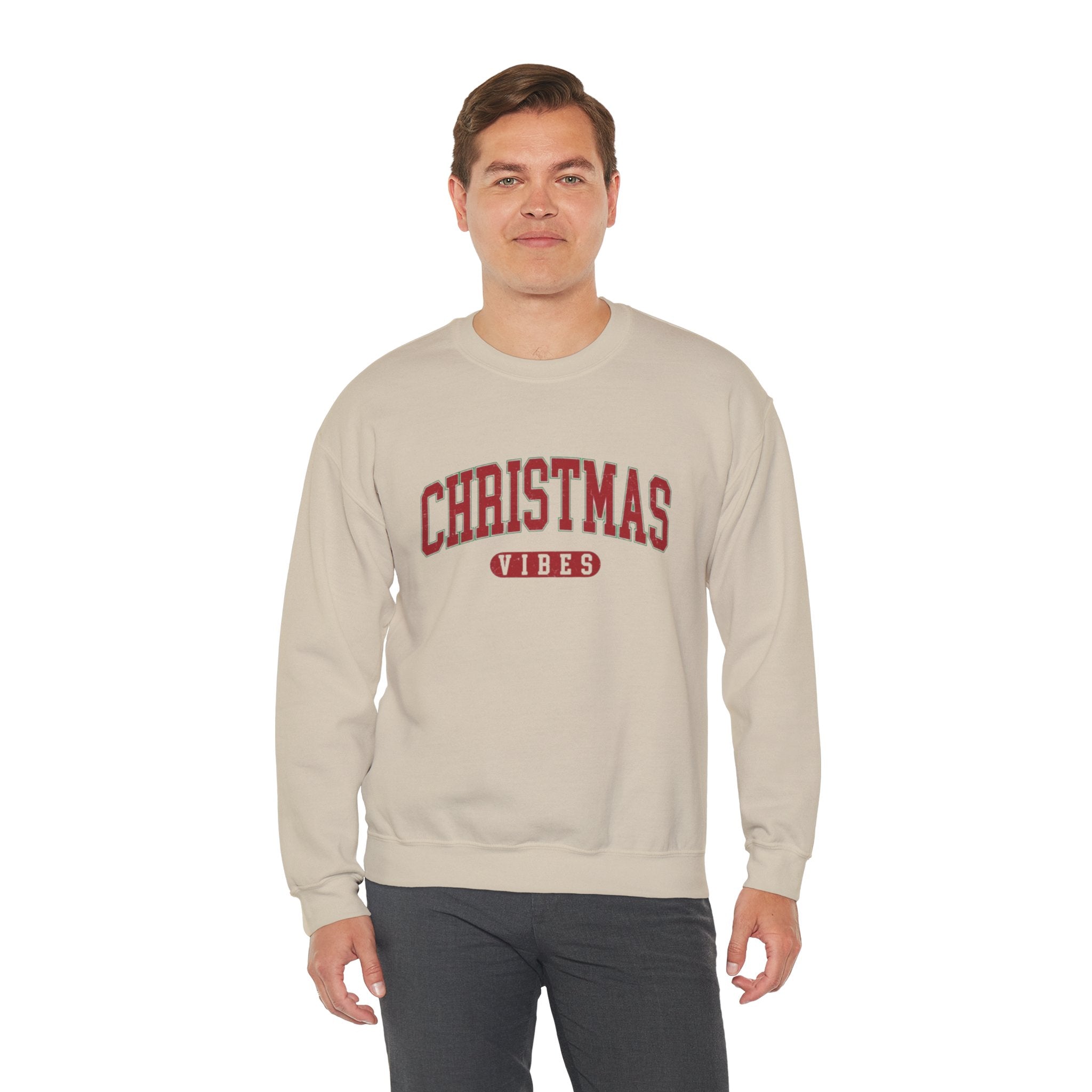 "Christmas Vibes" Unisex Heavy Blend Crewneck Sweatshirt