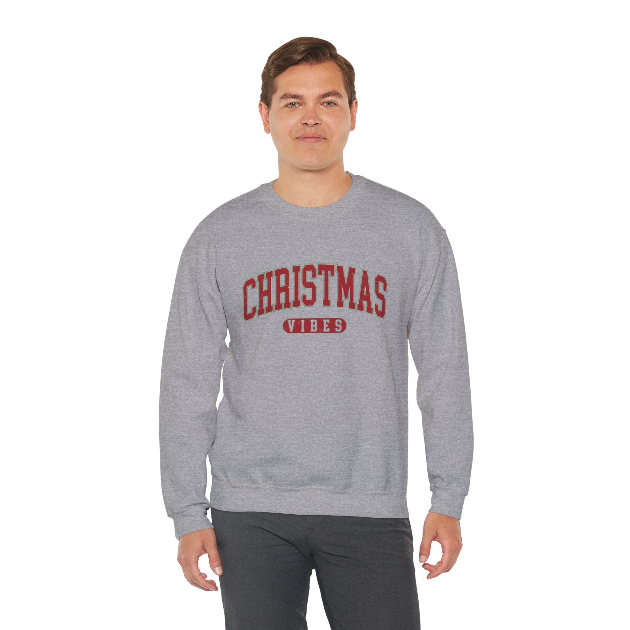 "Christmas Vibes" Unisex Heavy Blend Crewneck Sweatshirt