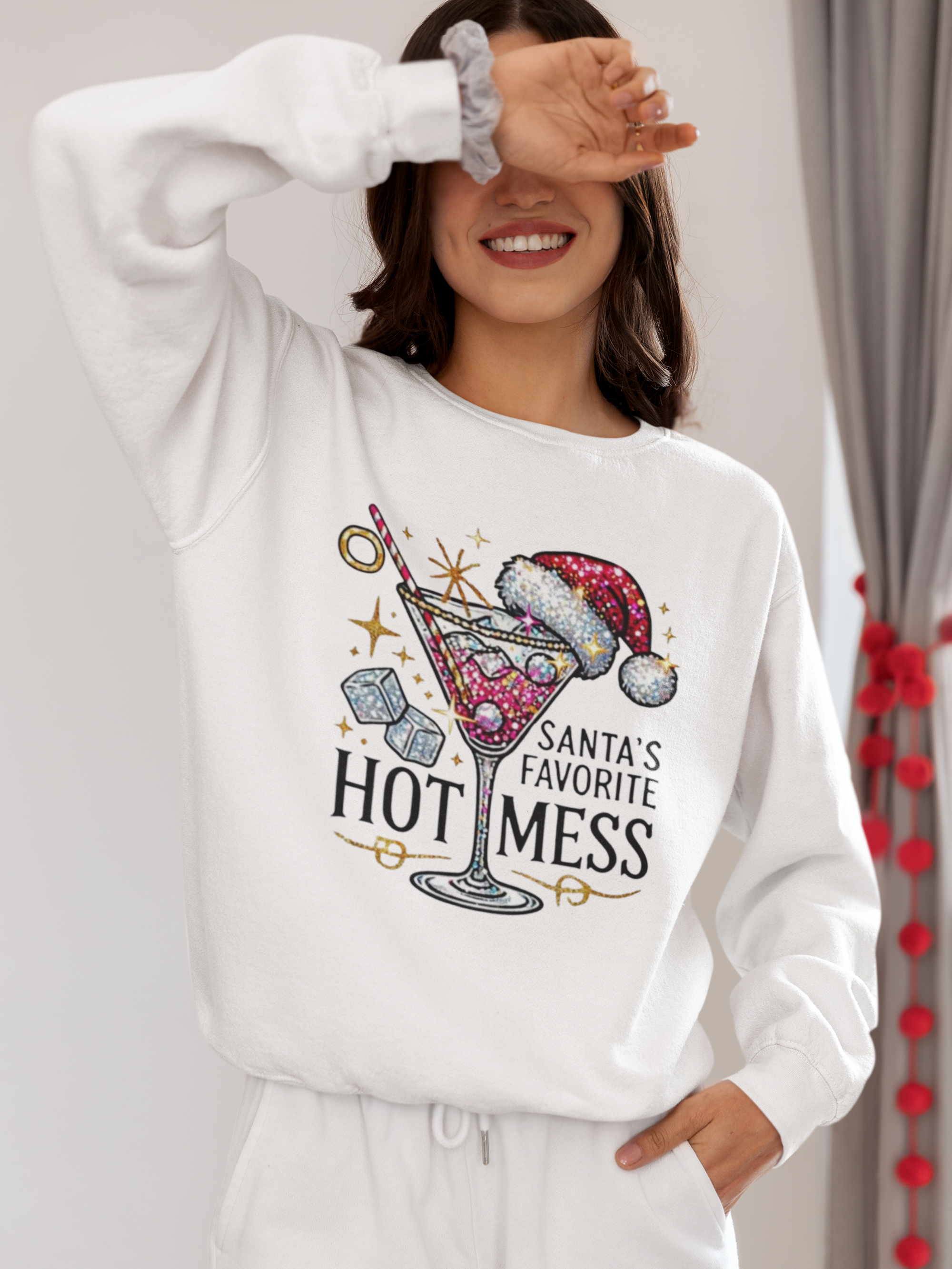 gildan-sweatshirt-mockup-featuring-a-woman-posing-with-a-smile-and-a-hand-in-her-eyes-m37304.png